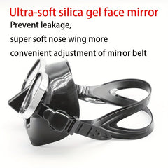 Diving Mask Aluminum Frame Snorkel Set For Diving