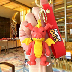 Cute Cartoon PVC Bag Pendant Car Key Chain