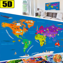 Colorful World Diamond Painting Kit for Adults
