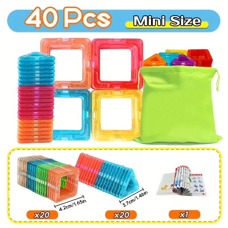 Magnetic Blocks Constructor Set Toys For Boys