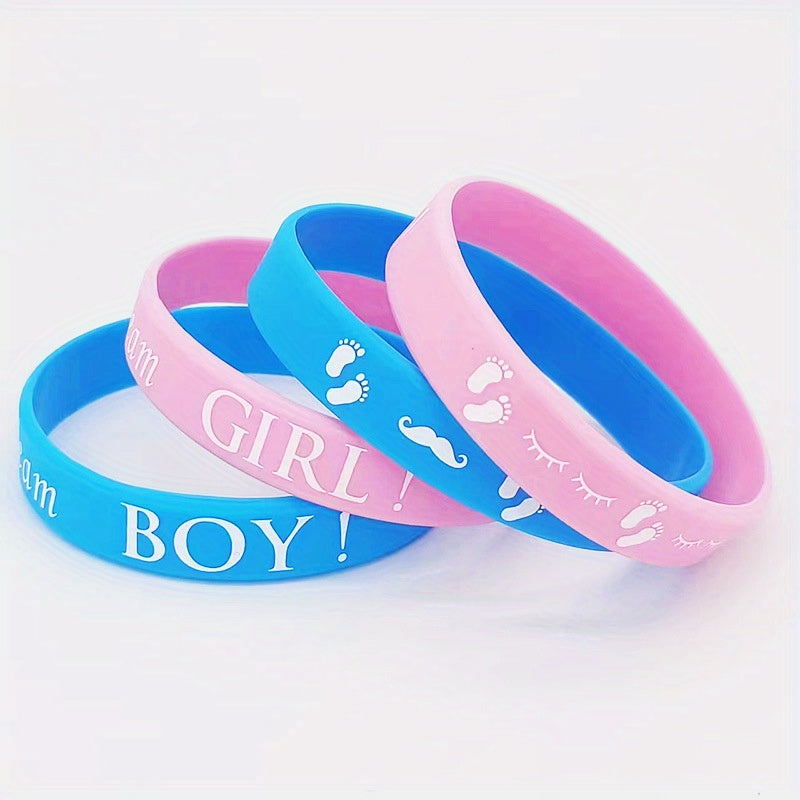 1 Pc Boy Girl Silicone Sports Bracelet