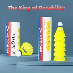 6pcs Professional Badminton Shuttlecocks Indoor Outdoor Training Ball