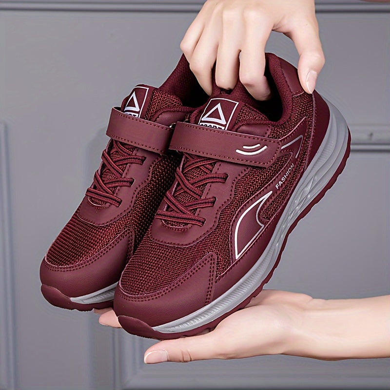 Women's Mesh Sports Shoes Breathable Low Top Running Sneakers