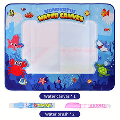 Reusable Magic Doodle Mat for Kids Washable Water Drawing Canvas Educational Toy