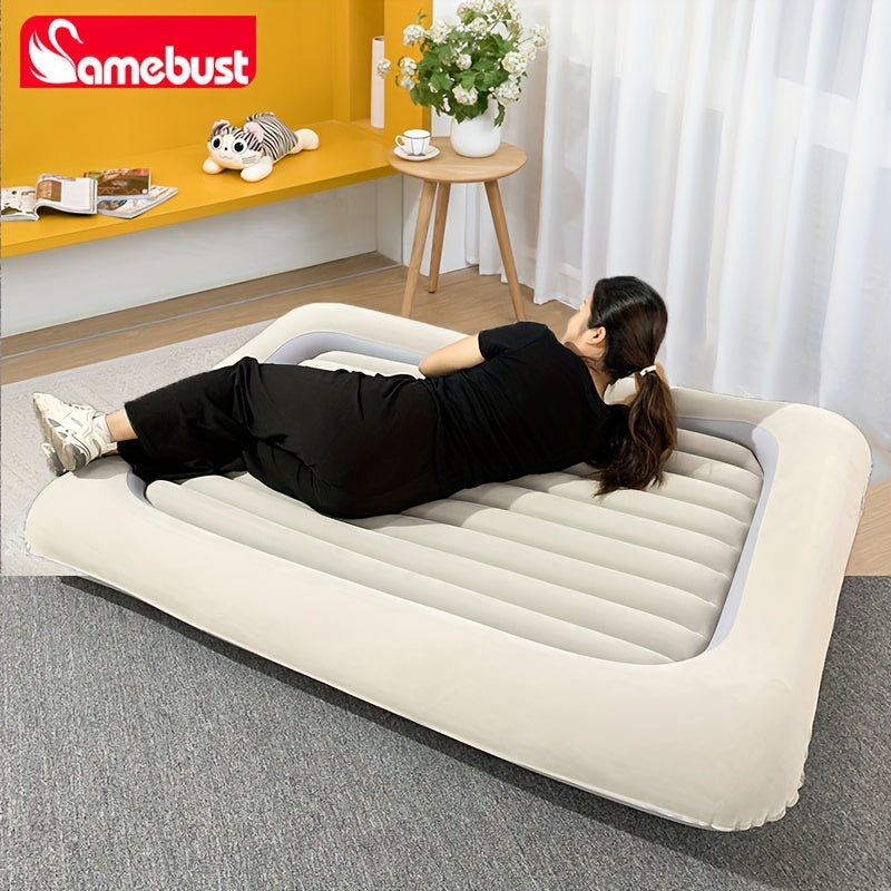 Portable Inflatable Air Bed Removable Air Mattress Quick Inflating