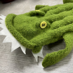Cartoon Crocodile Mid Tube Socks Women's Stockings