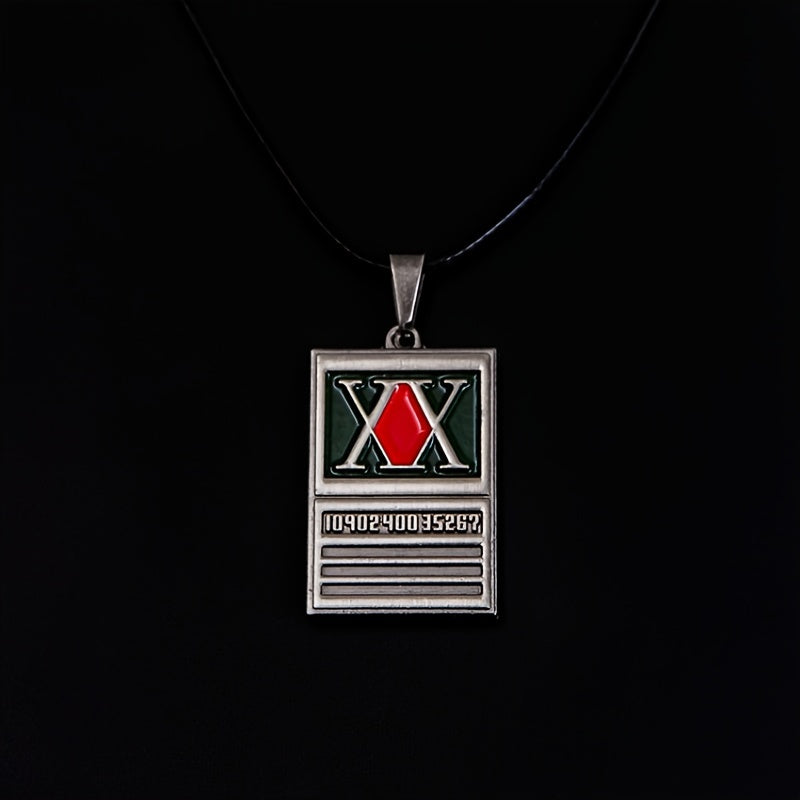 Alloy Drip Hunter Necklace For Kids Girls Teens