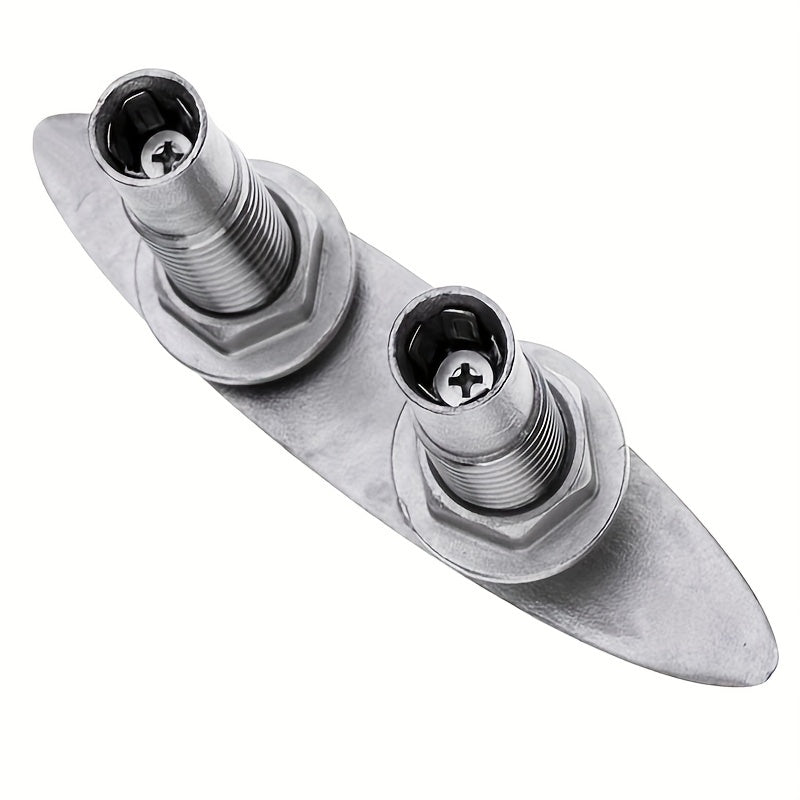 316 Stainless Steel Boat Cleat 12 Pull Up for Anchoring/Mooring