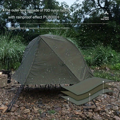 Lightweight Outdoor Walking Tent Single Tent Camping Tent Waterproof Windproof