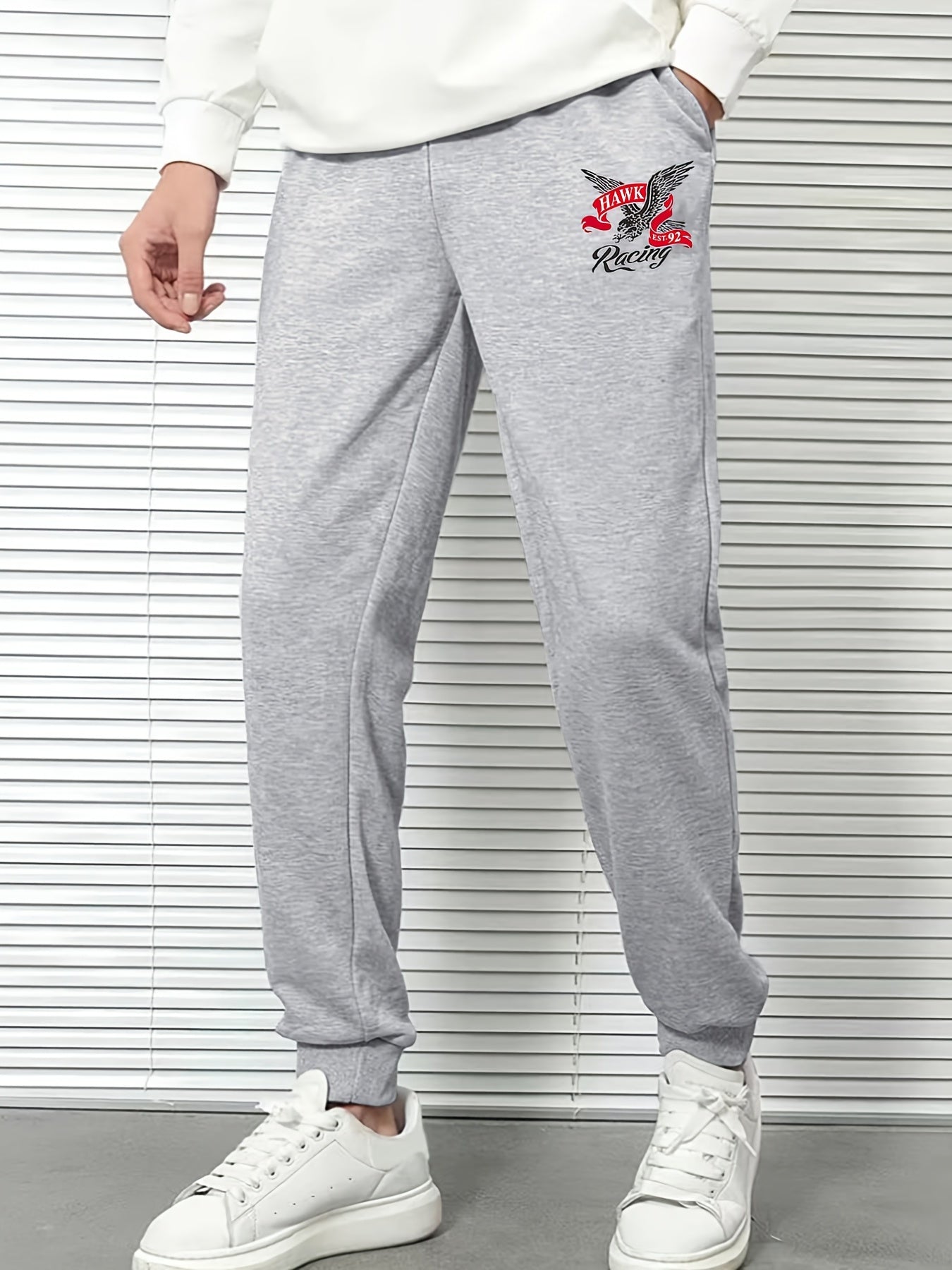 Men's Casual Cartoon Print Jogger Pants