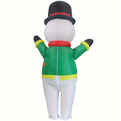 Snowman Inflatable Costume Halloween Party Cosplay Costumes