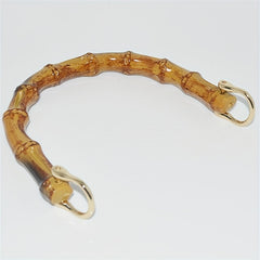 2pcs Bamboo Bag Handles for DIY Purse Straps and Bag Accessories