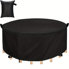 Round Patio Furniture Covers Waterproof Outdoor Table Chair Set Covers