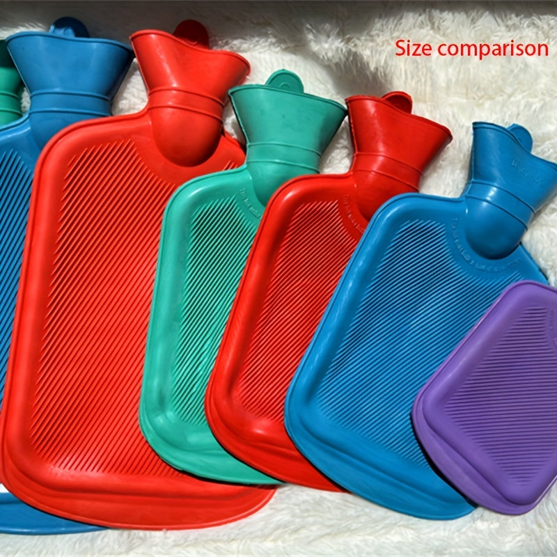 2pcs Large Water-filled Hand Warmer Bag Old-Fashioned Diagonal Design