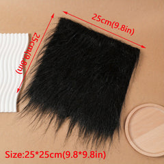 1pc 24 89 24 Long Faux Fur Fabric For Patchwork Sewing Material