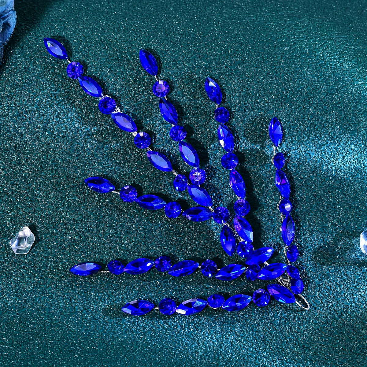Rhinestone Hair Accessory for Halloween Parties and Dance Events