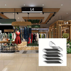 5 Layer Clothes Hanger Stainless Steel Non slip Pants Hanger