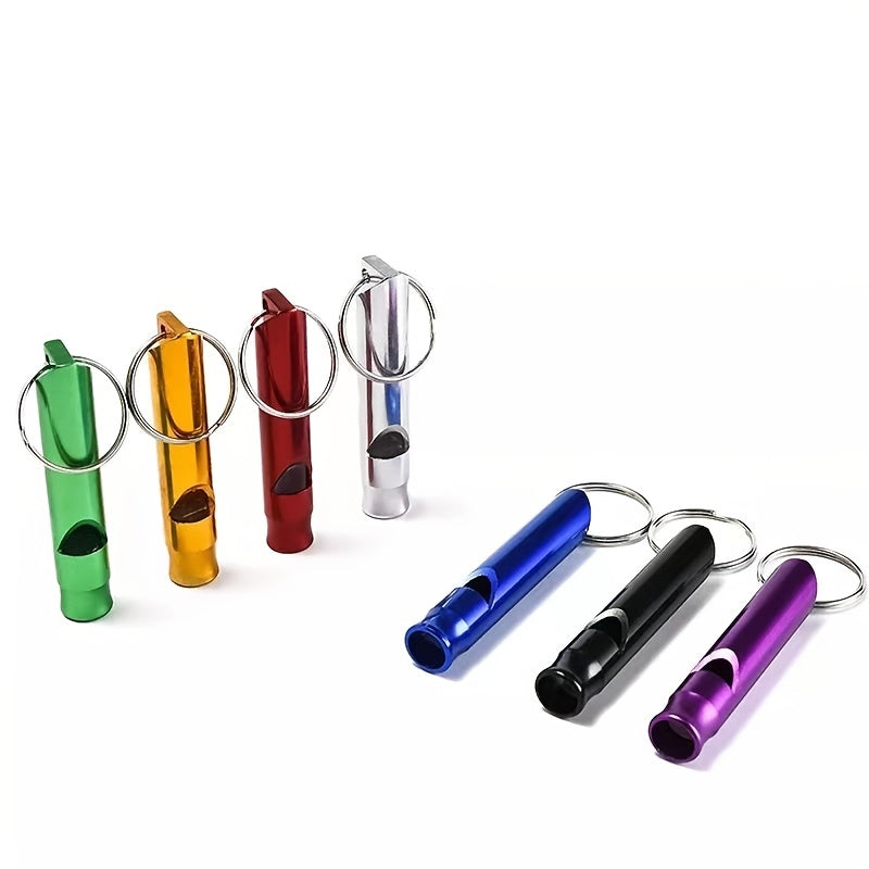 Outdoor Survival Whistle Aluminum Alloy Emergency Rescue