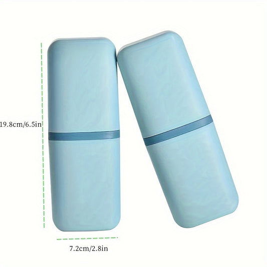 Portable Toothbrush Holder Box Travel Camping Toothbrush Toothpaste Storage