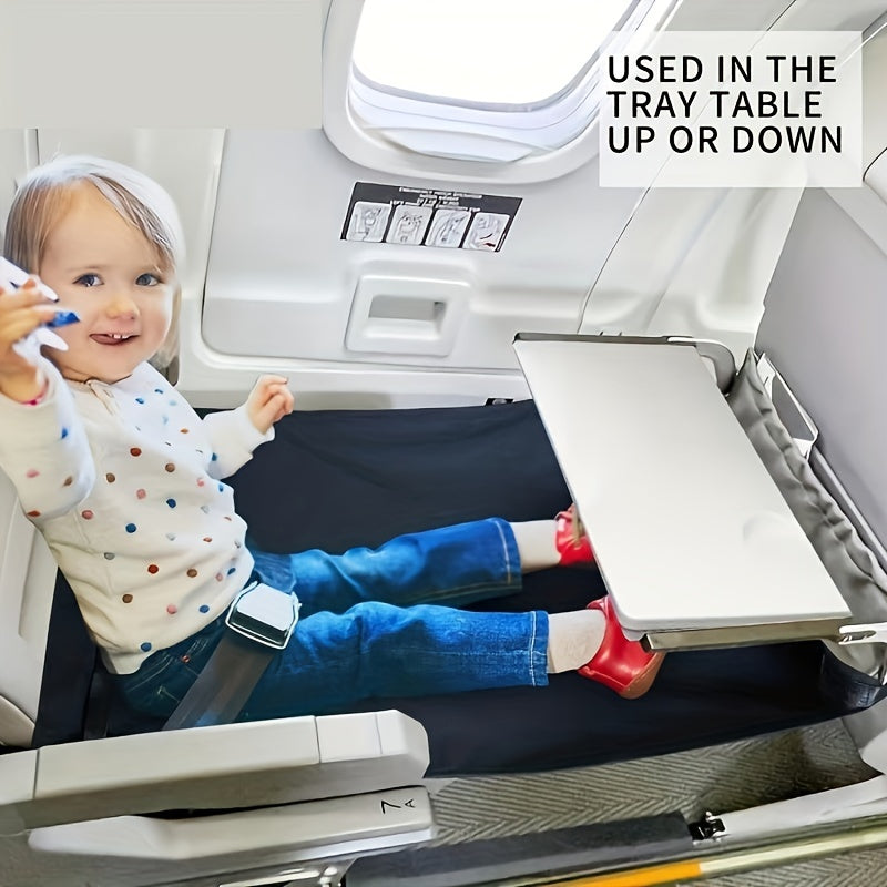 Kids Airplane Footrest Travel Bed Hammock