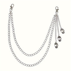 Gothic Skull Metal Waist Chain Layer Pants Chain