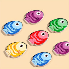 Wooden Fish Direction Game Arrow & Sorting Educational Toy for Kids