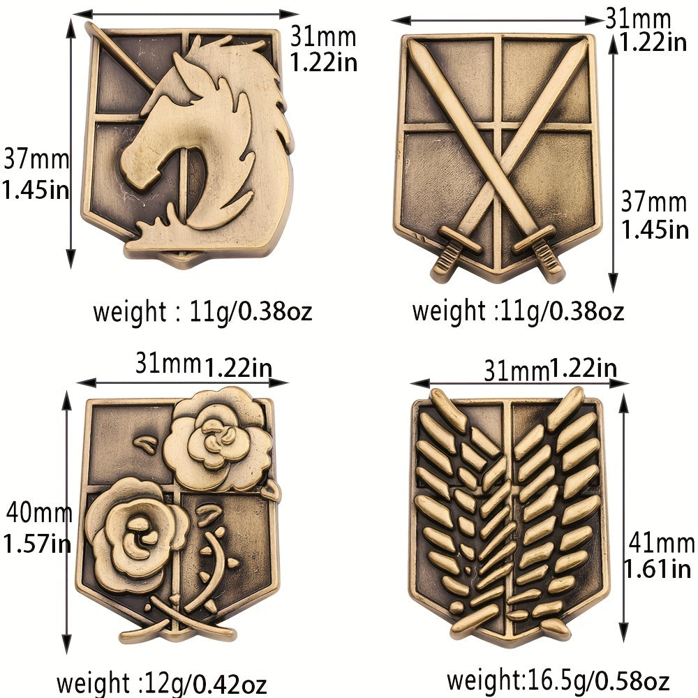 1pc Anime Brooch Clothing Backpack Accessories Gift