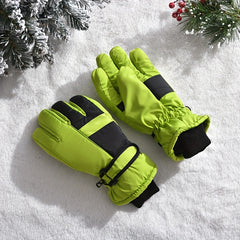 Kids Winter Snow Gloves Waterproof Windproof Ski Gloves for Boys and Girls