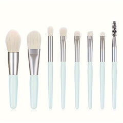 Mini Makeup Brushes Portable Soft Hair Makeup Brush Set Beauty Tools
