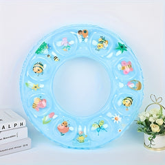 Inflatable Double Layer Swimming Ring for Pool