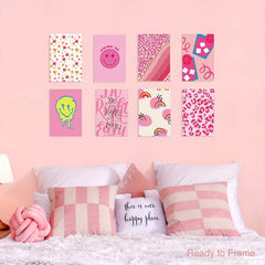 50pcs Preppy Pictures Wall Collage Kit 10 16x15 24 Cm Preppy Room Decor