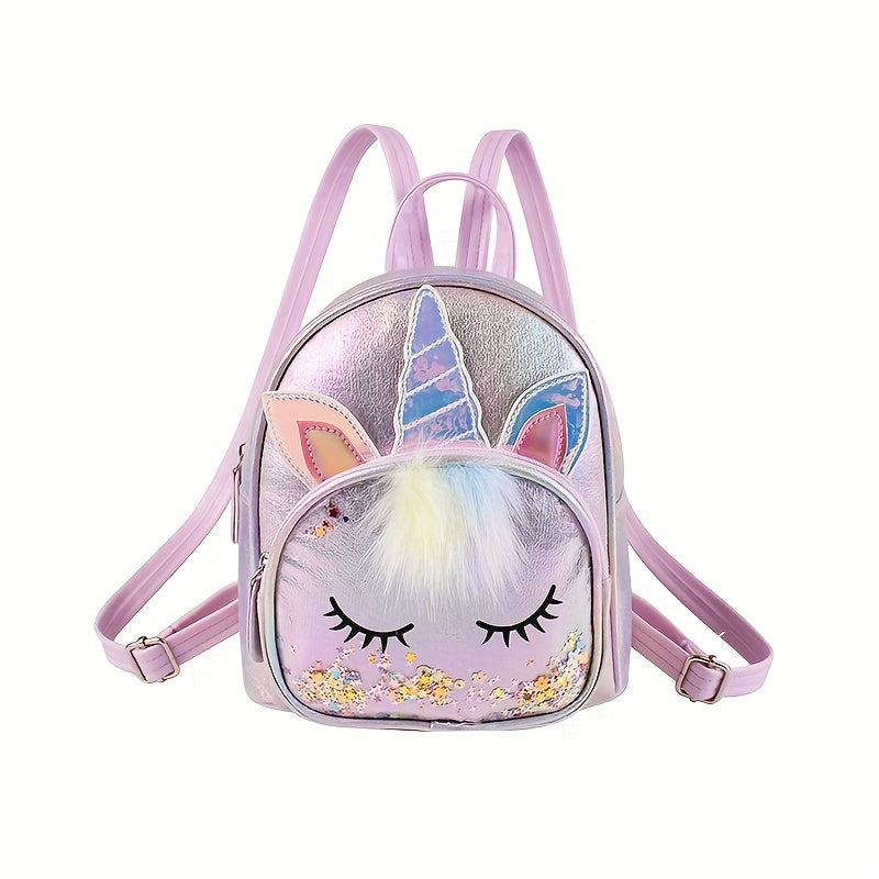 Children's Cartoon Unicorn Backpack Kindergarten Schoolbag