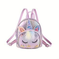 Children's Cartoon Unicorn Backpack Kindergarten Schoolbag