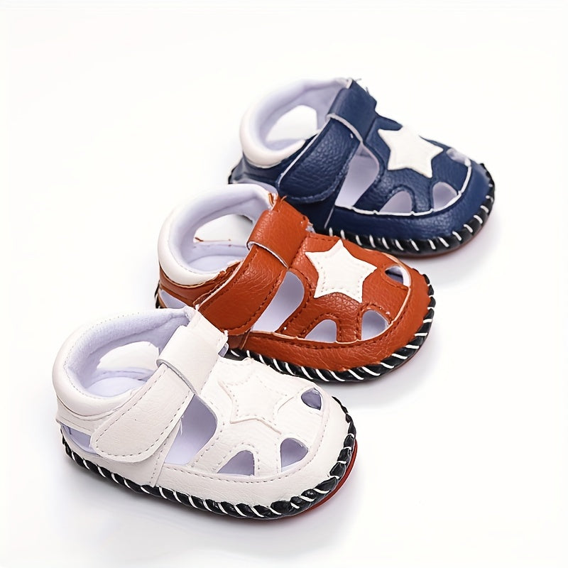 Summer Sandals for 0-1 Year Olds Soft Bottom Non Slip Shoes for 3-15 Months