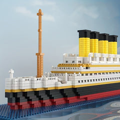 Build Your Own Cruise Ship - Model Building Block Kit