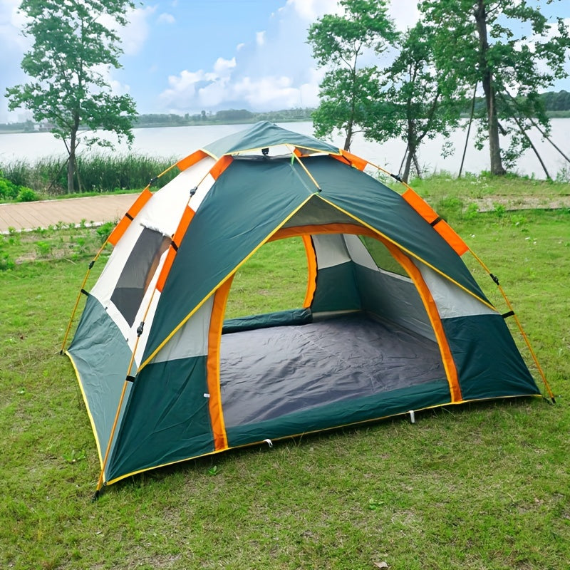 Portable Folding Automatic Quick Opening 2-Door Tent for Camping