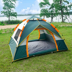 Portable Folding Automatic Quick Opening 2-Door Tent for Camping
