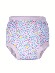 3pcs Breathable Baby Potty Training Underwear Cotton Pants Age 1-5