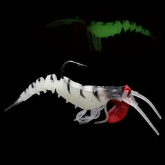 5pcs Shrimp Soft Lures for Freshwater and Saltwater Fishing