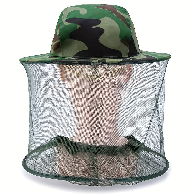 Sun Protection Bucket Hat with Mesh Shield for Ultimate Protection