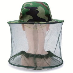 Sun Protection Bucket Hat with Mesh Shield for Ultimate Protection