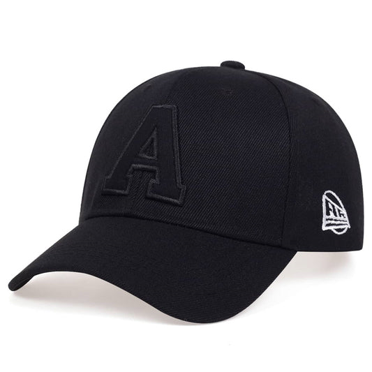 Men's A Letter Patch Baseball Cap