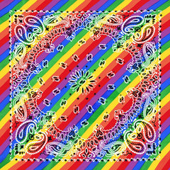 Rainbow Bandana LGBT Pride Headband Towel