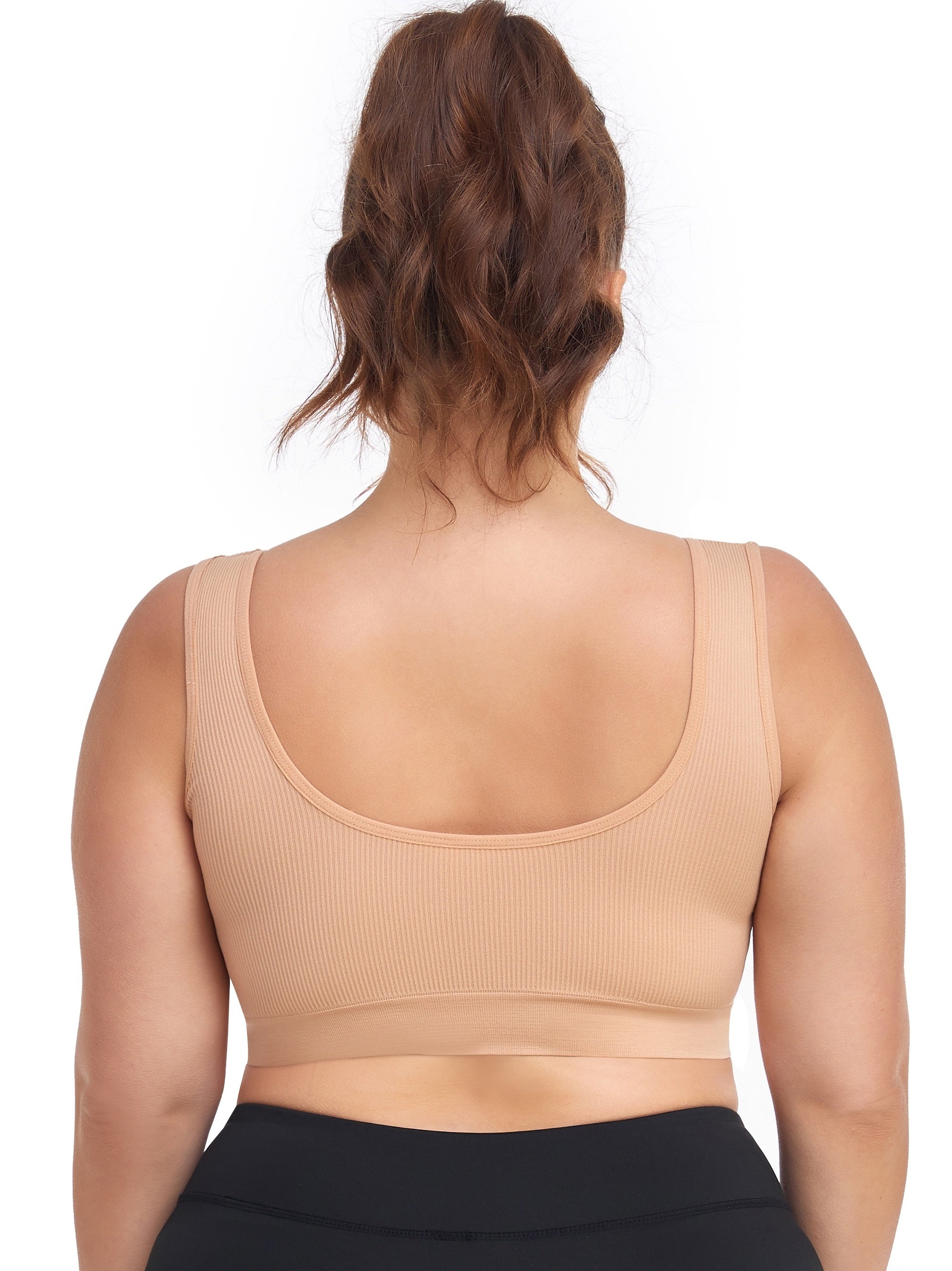  Seamless Full Coverage Sports Bra