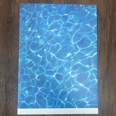 1pc Ripple Water Effect Paper with Adhesive Backing for Dollhouse Decor