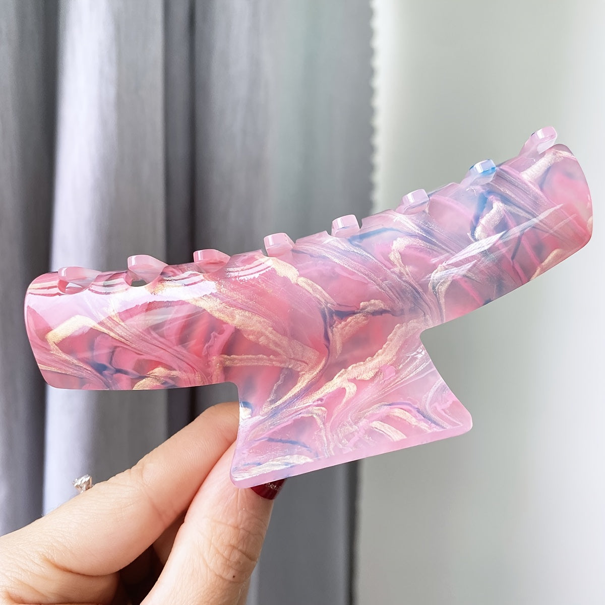 Acetate Acrylic Hair Claw Clip Retro Strong Hold Hair Jaw Clip