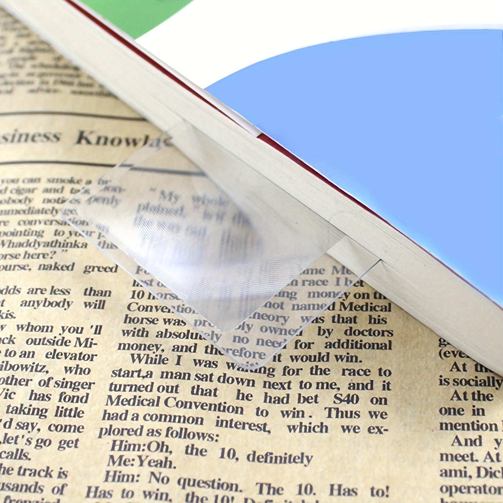 HD Magnifying Glass Card Pocket Sized