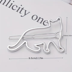 2pcs Cat Hair Clip Fashionable Hair Clip Pet Hair Accessory