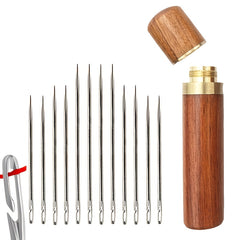 Stainless Steel Sewing Needle Threader for Blind Elders