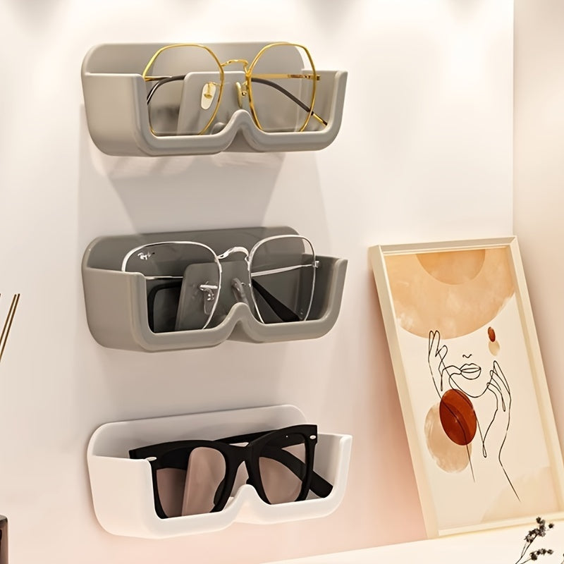 Wall Mounted Glasses Storage Box High-end Sunglasses Rack